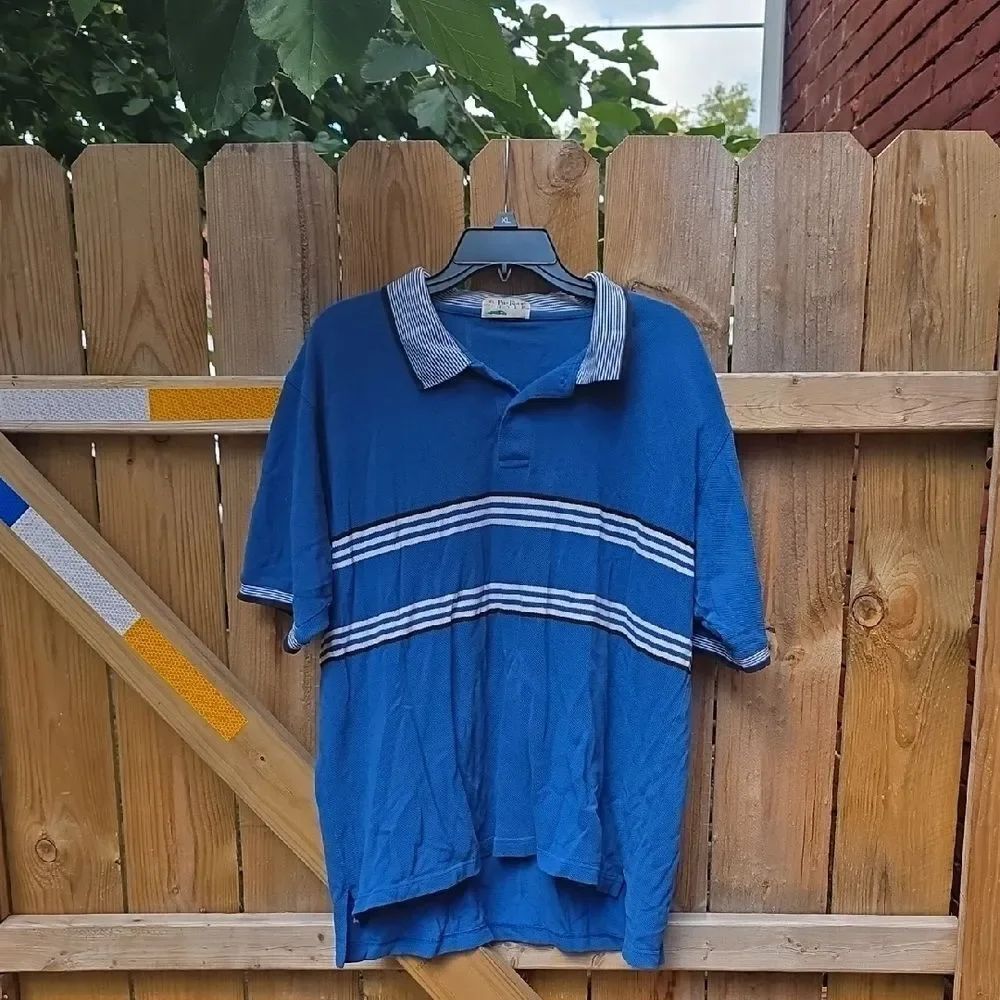 Blue Striped Men's Shirt